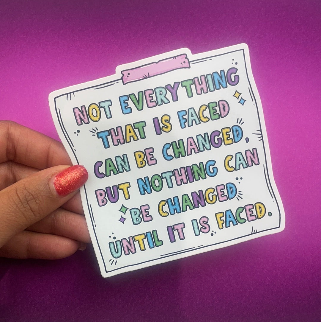 (033) Not Everything... Vinyl sticker
