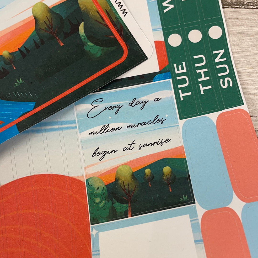 Miracle Sunrise Passion Planner Week Kit (DPD2048)