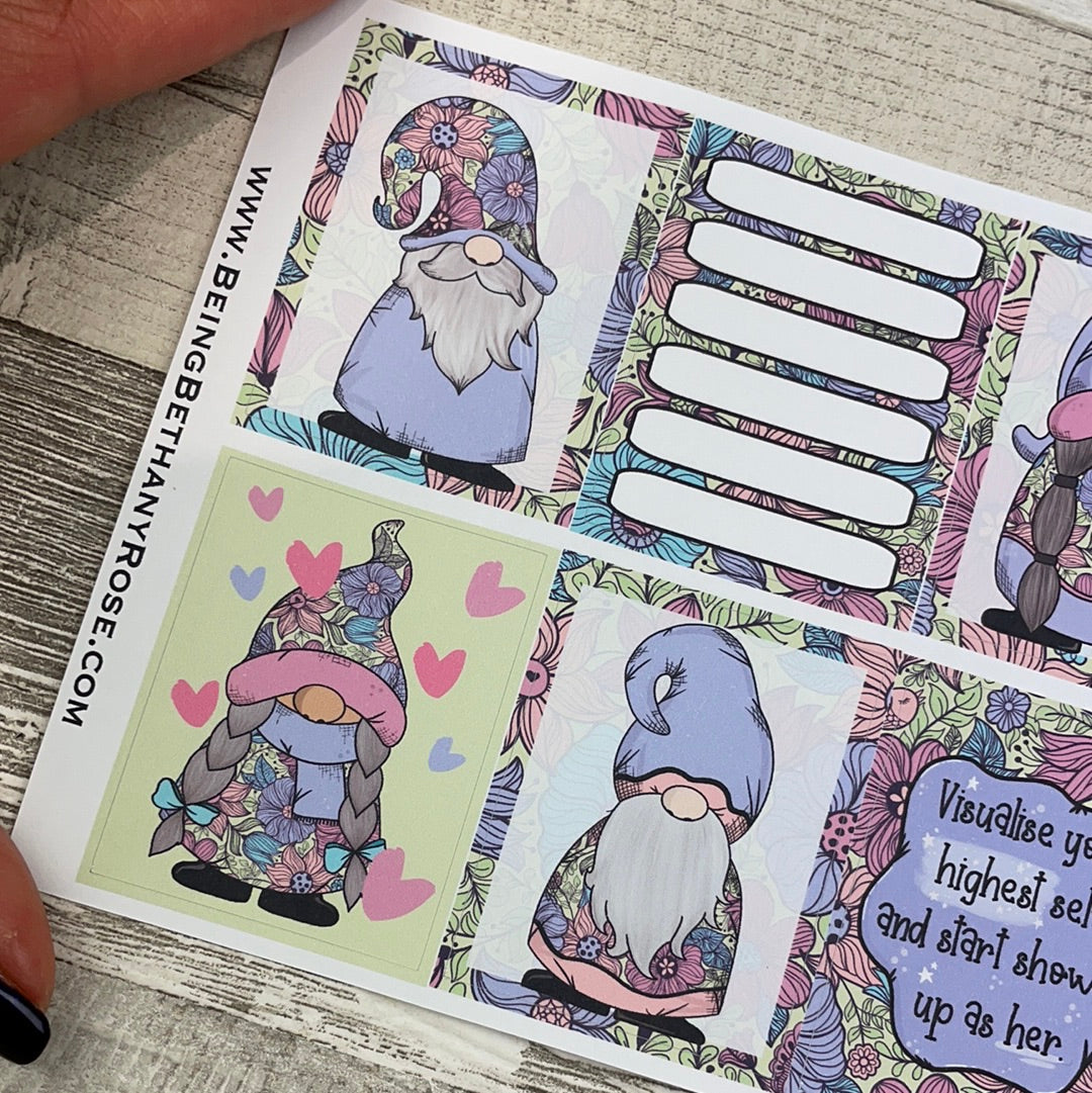 Zoey Blooming Marvellous Gonk full box stickers for Standard Vertical (DPD2164)