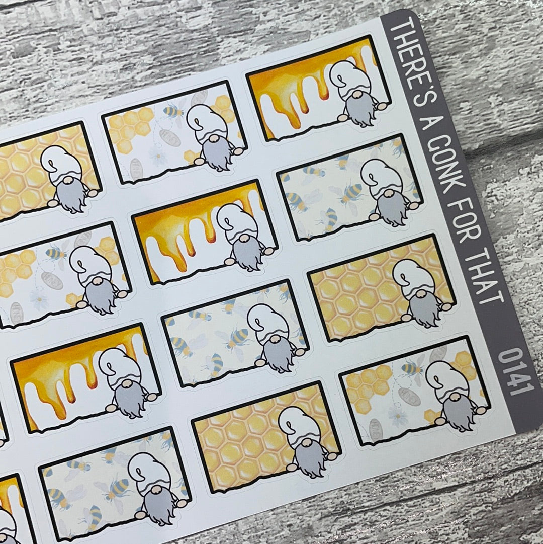 Belinda Bee Ripped Peeping Gnorman Sticker (GFT-0141)