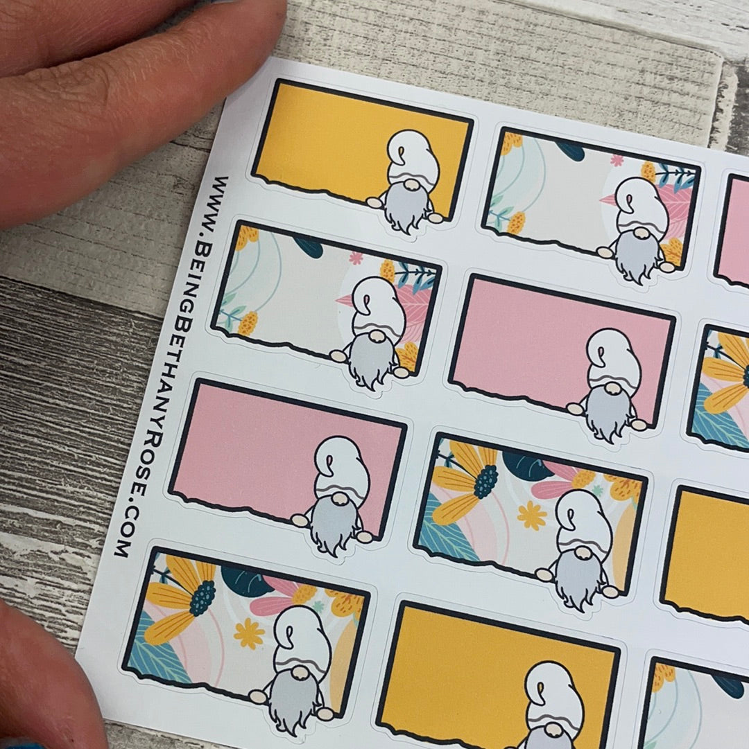 Ripped Notes Peeping Gnorman Sticker (GFT-0089)