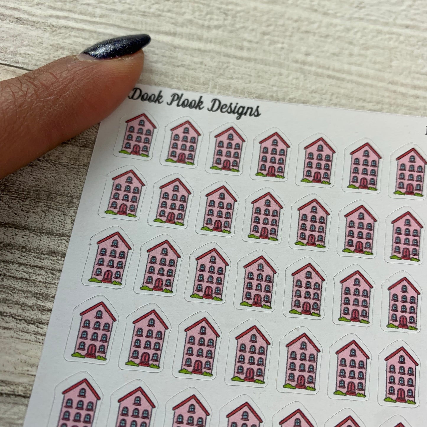 Tiny house stickers (Dinkies)(DPD-D002)