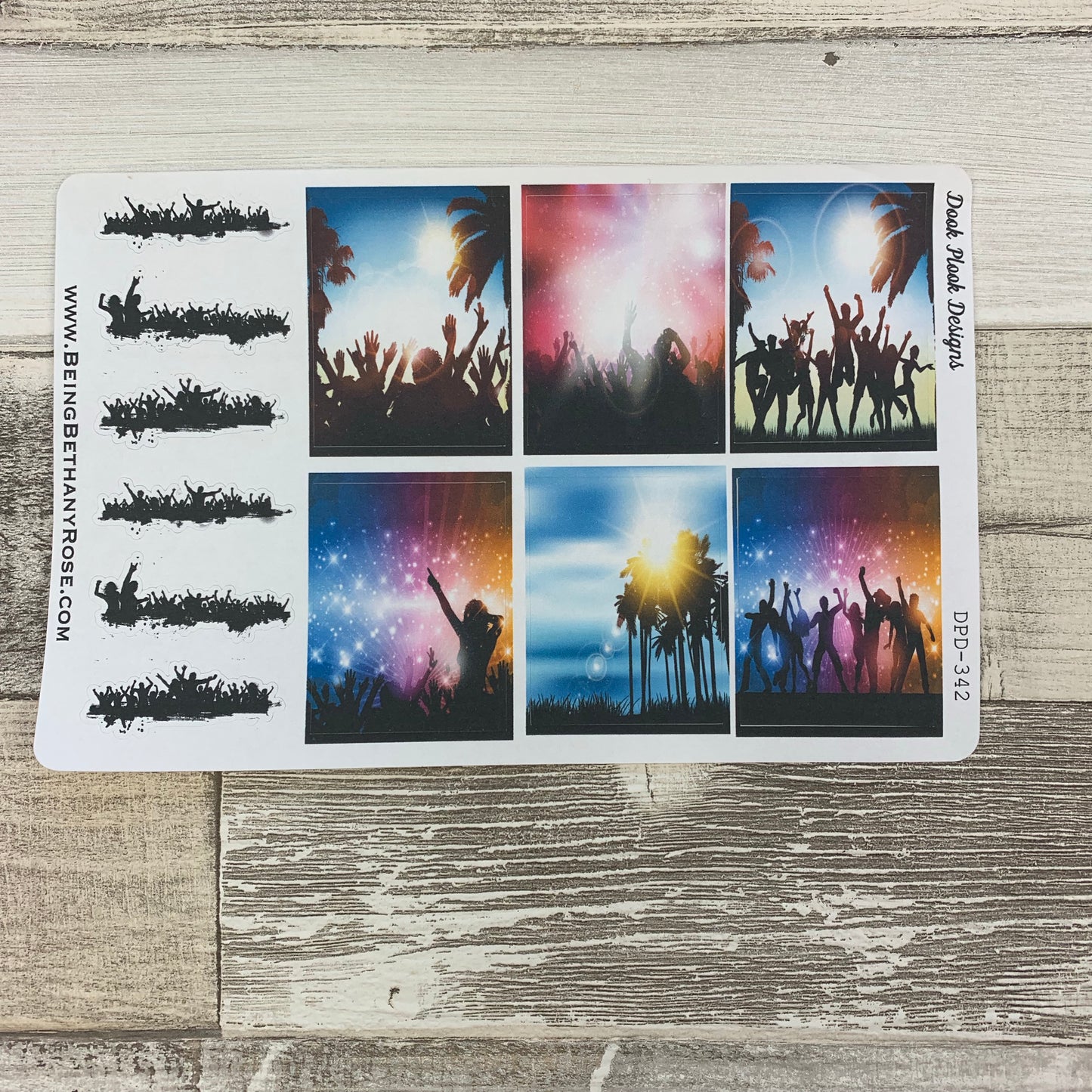 Party / Ibiza / Rave stickers (DPD342)