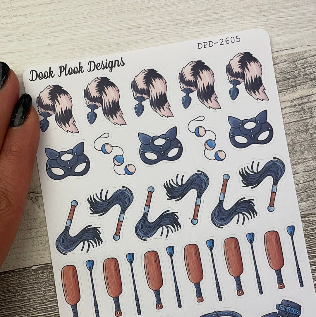 Sex Toy / BDSM / Bondage stickers (DPD2605)
