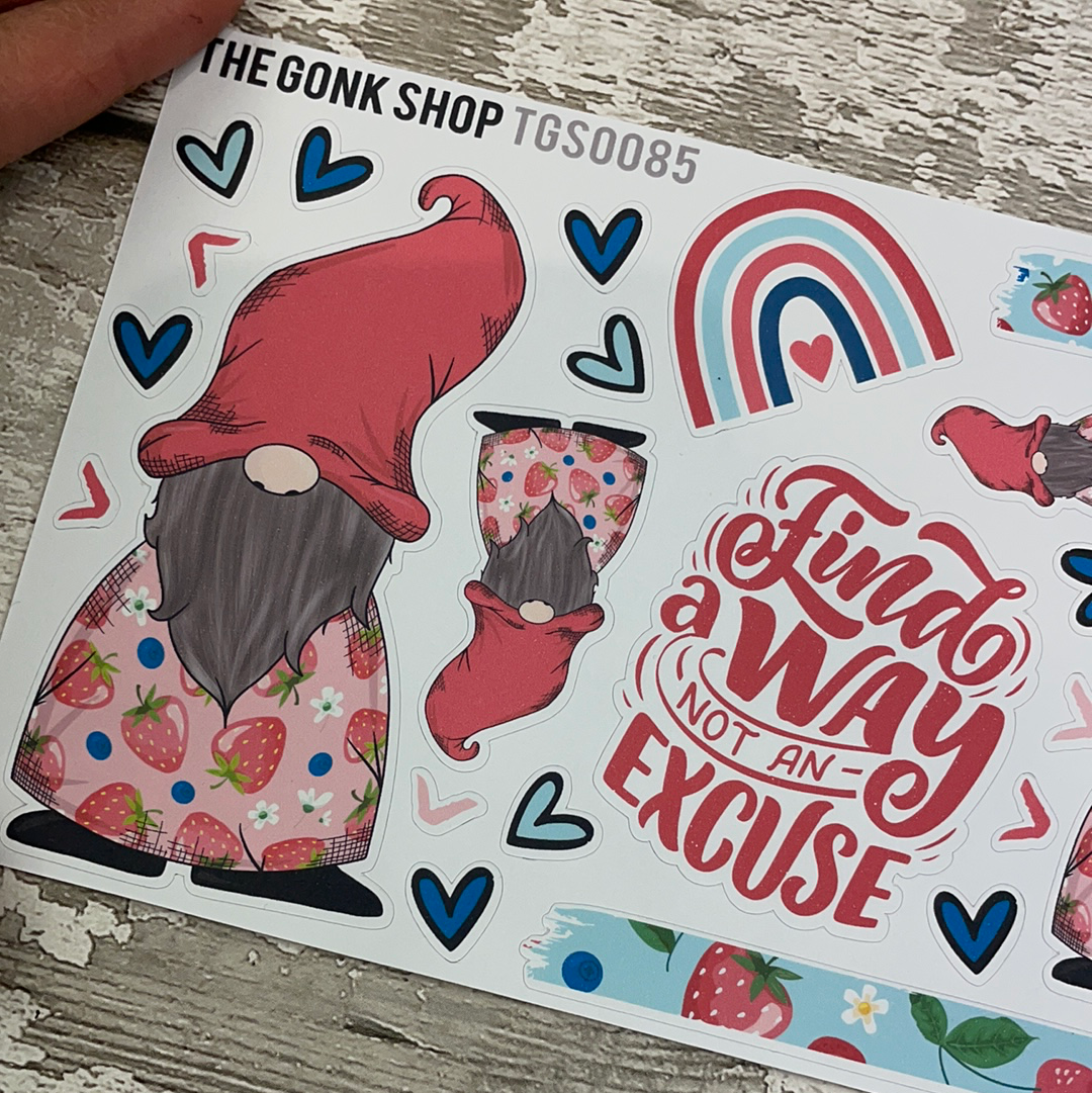 Berry Nice Basil Gonk Stickers (TGS0085)