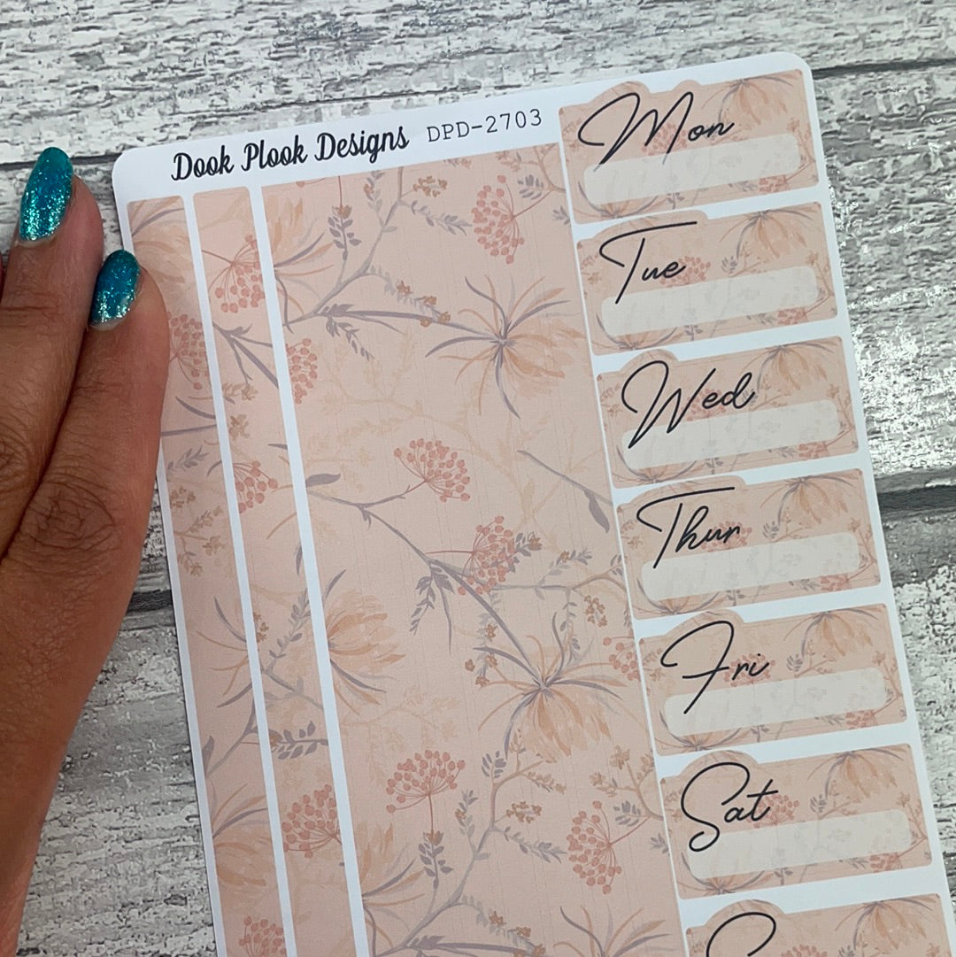 Susie - One sheet week planner stickers (DPD2703)