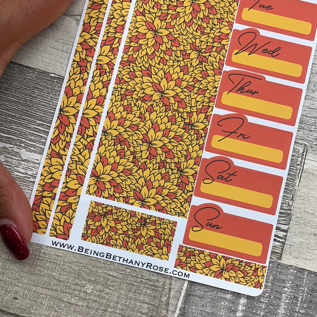 One sheet week medium passion planner stickers - Cosy Autumn (DPD2284)