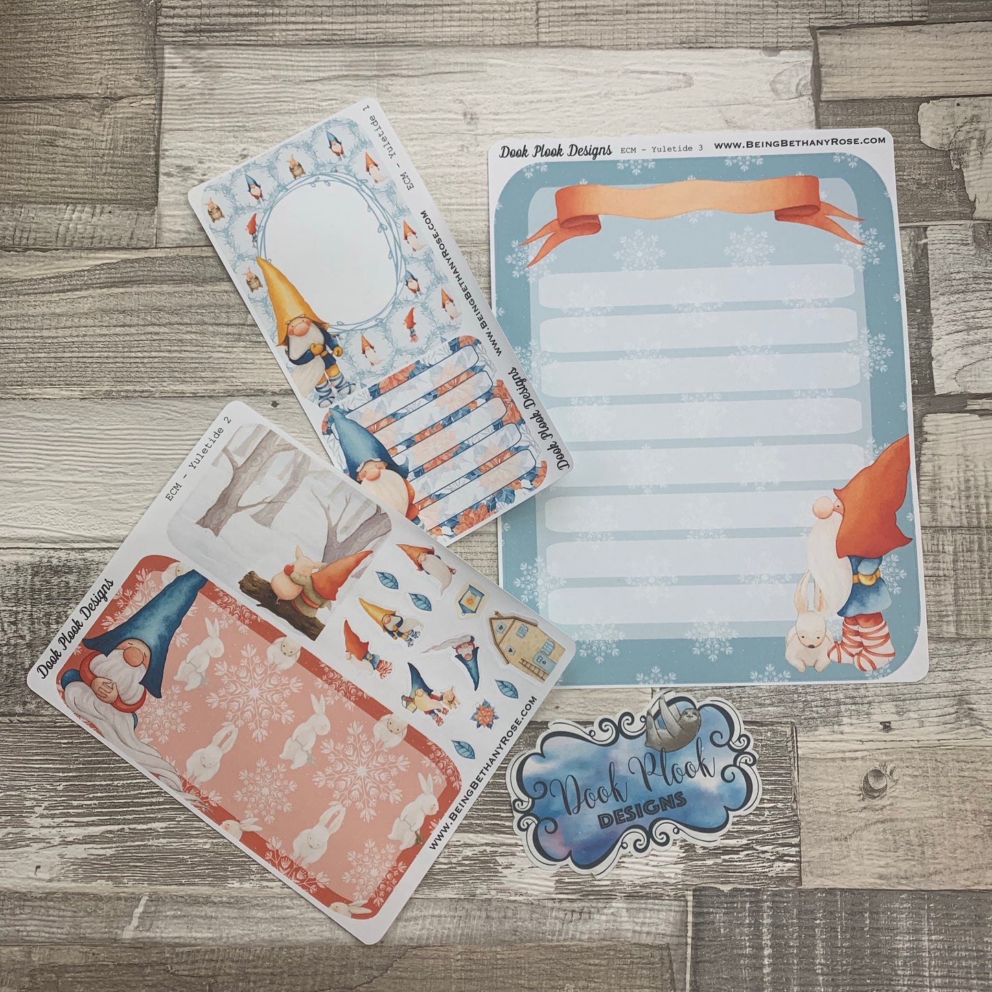 Erin Condren Month Note Pages (Canada)