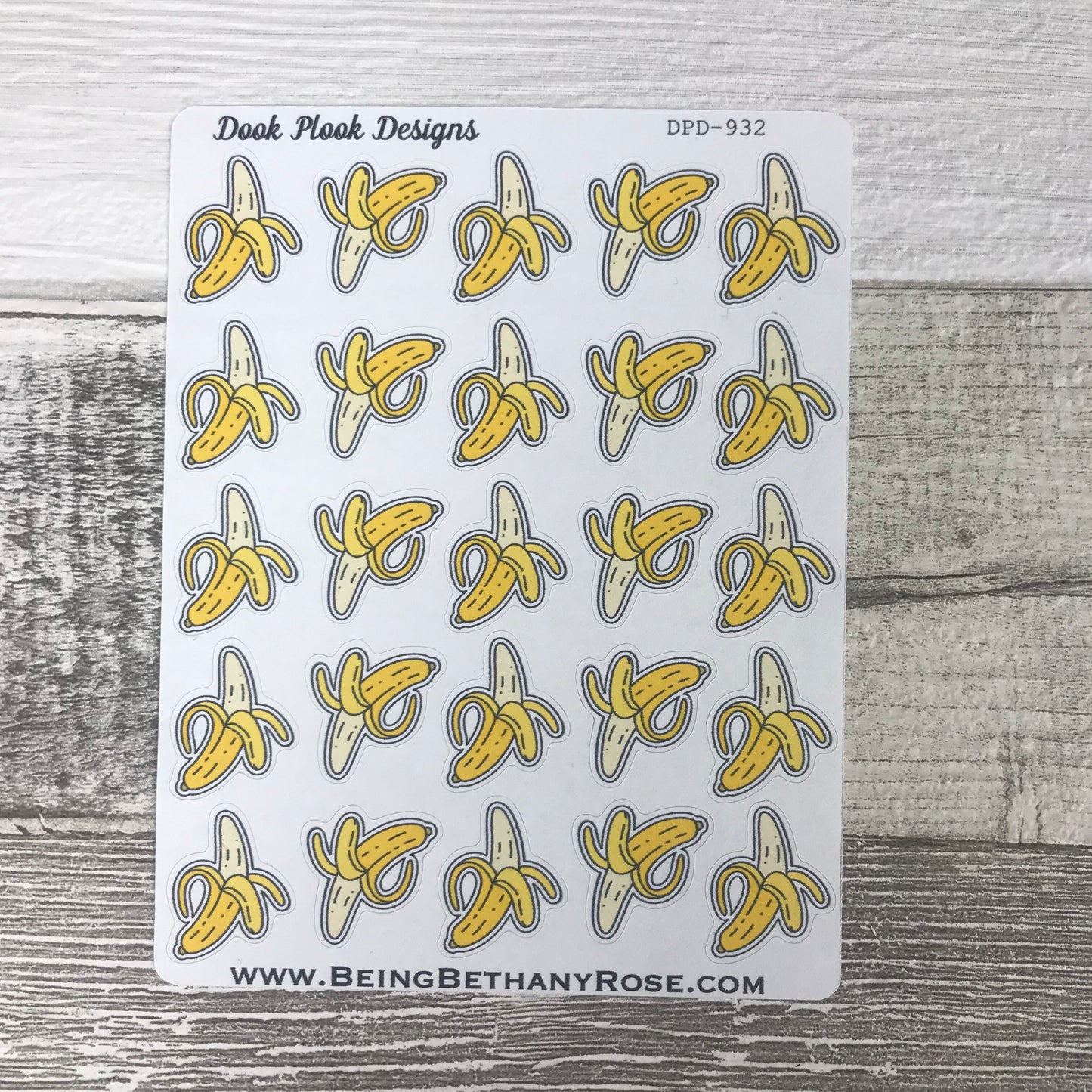 Banana stickers (DPD932)
