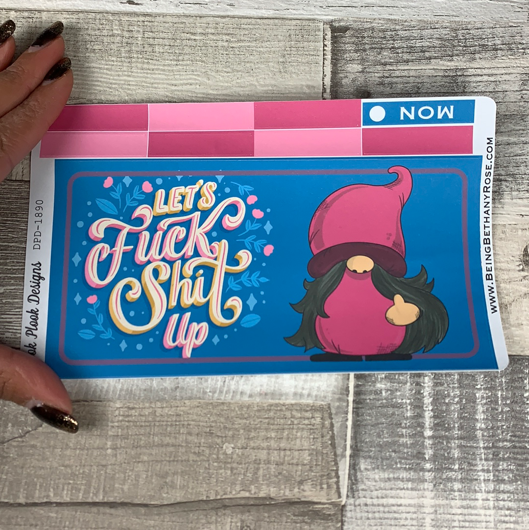 Lets F@ck Sh*t Up Passion Planner Week Kit (DPD1890)