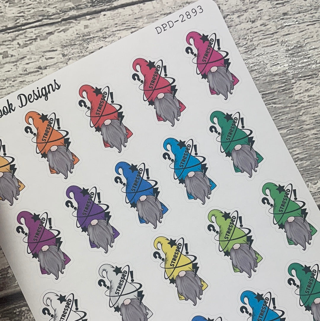 Stressed Gonk Character Stickers (DPD-2893)