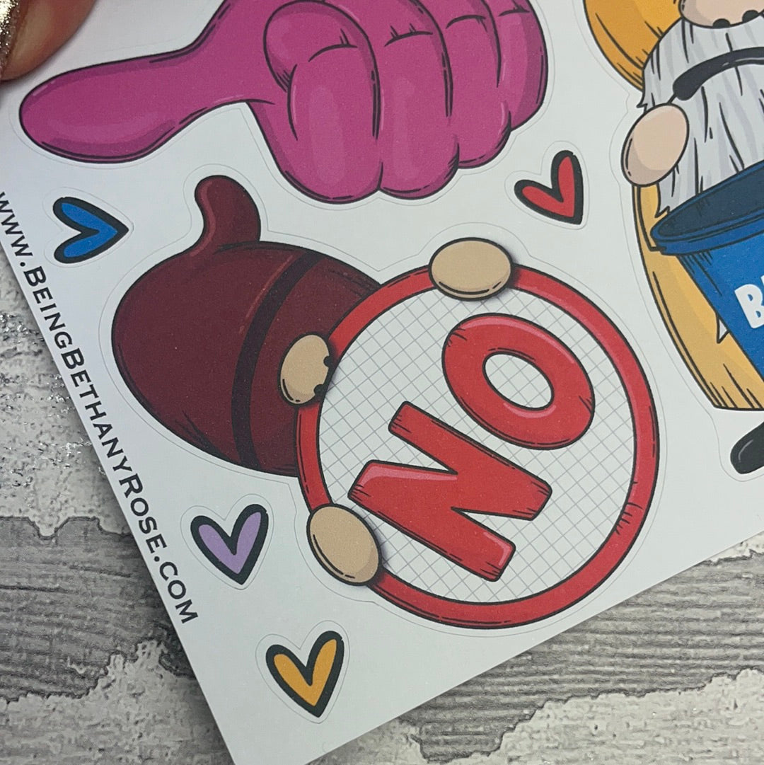 Back Pages - Gonk Bucket List / No Stickers (TGS02869)