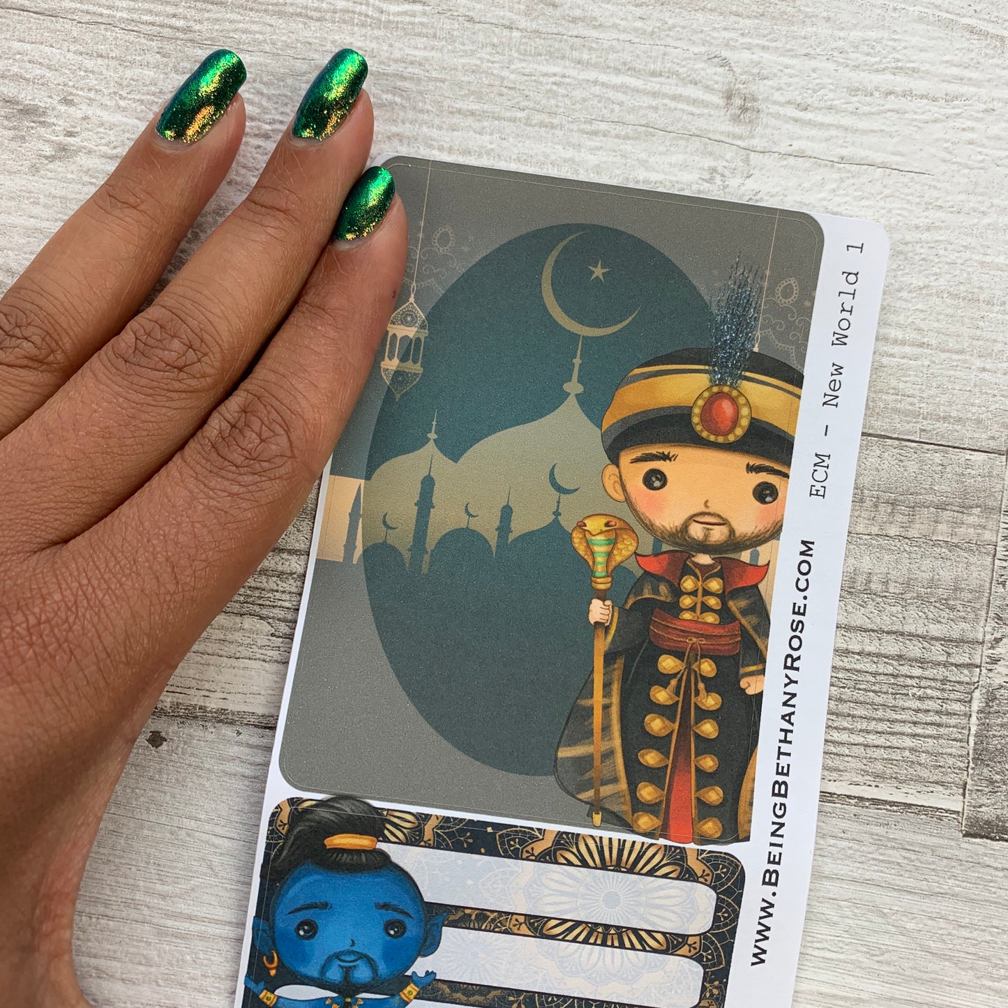 Erin Condren Month Note Pages (Whole new world)