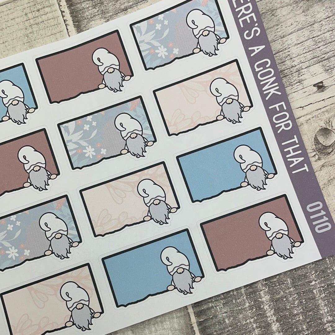 Daphne Ripped Notes Peeping Gnorman Sticker (GFT-0110)