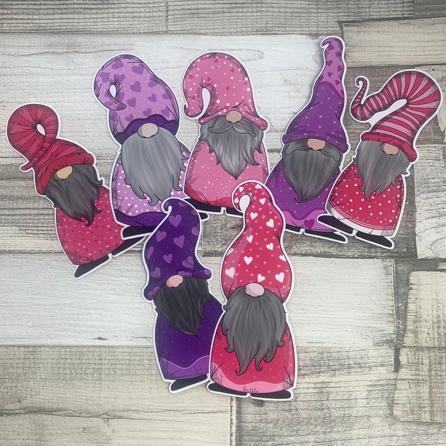 Valentines Gonk Die cut (Sven)