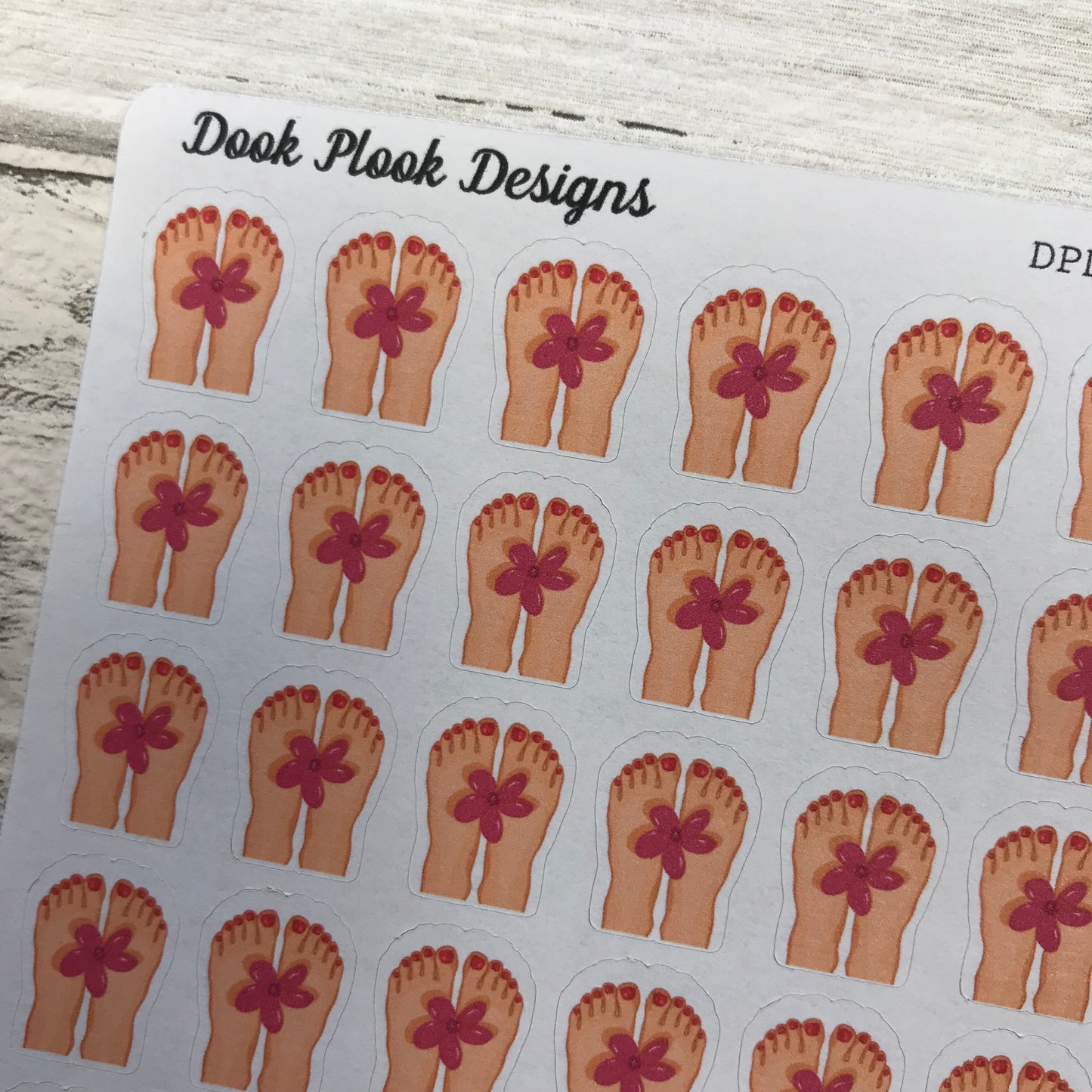 Pedicure stickers (DPD460)