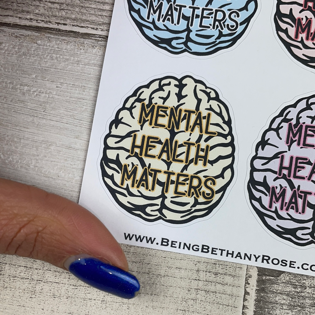 Mental Health Matters stickers (DPD1981)