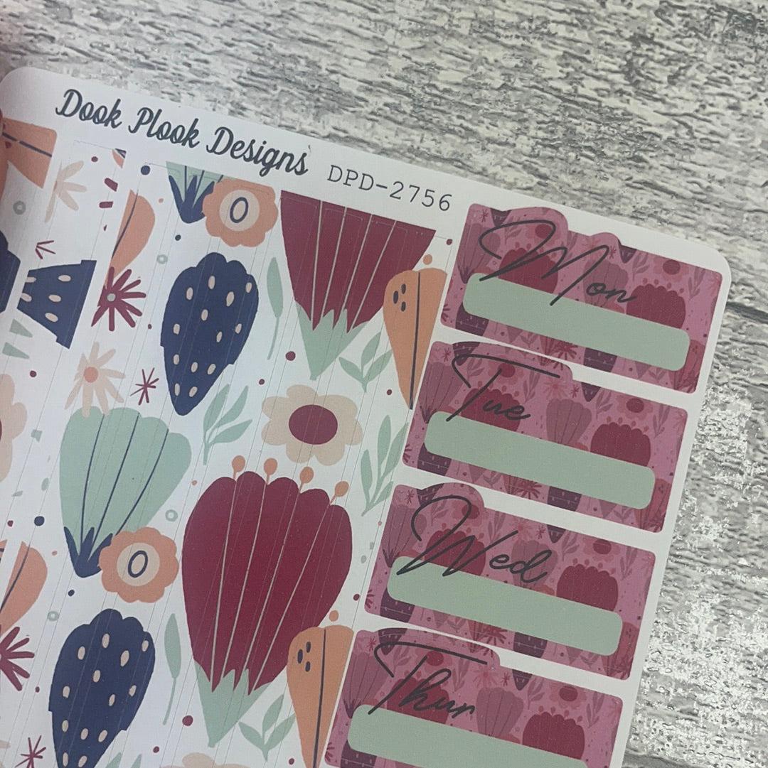 Rue - One sheet week planner stickers (DPD2756)