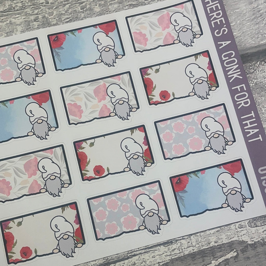 Polly Poppy Ripped Peeping Gnorman Sticker (GFT-0153)