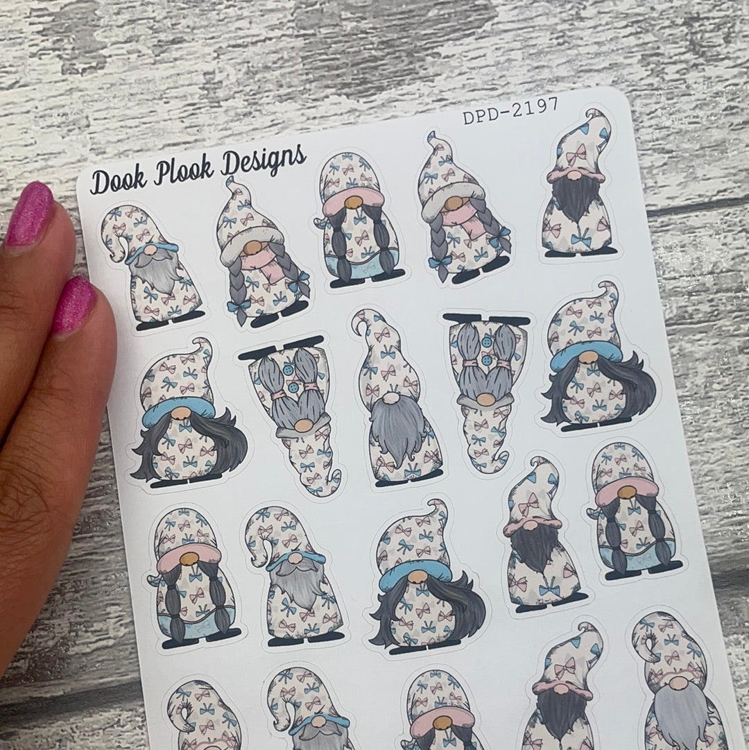 Eloise Bow Gonk Character Stickers Mixed (DPD-2671)