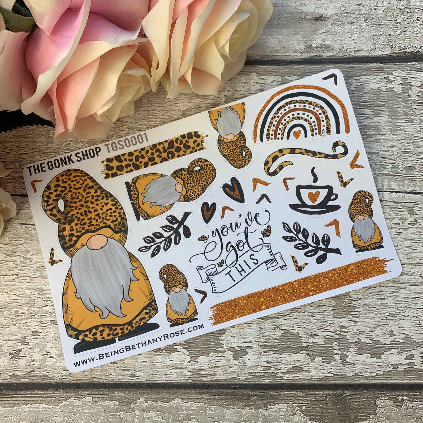 Leopard Gonk (Main) Stickers (TGS0001)