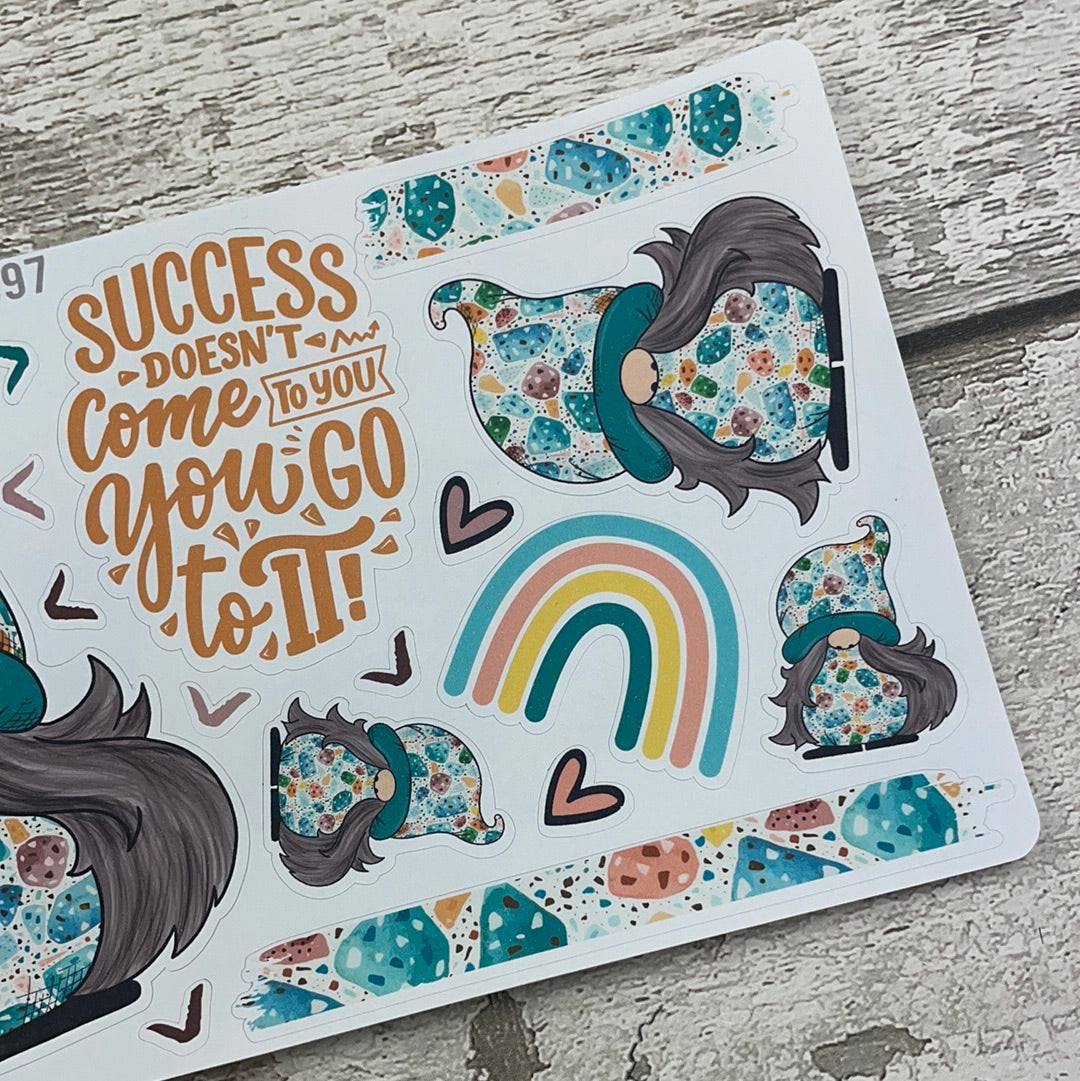 Terrazzo rocks Hetty Gonk Stickers (TGS0097)