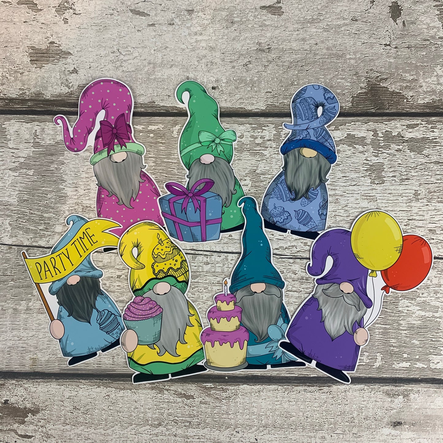 Party Gonk Diecut (Gnorman with Cupcake)