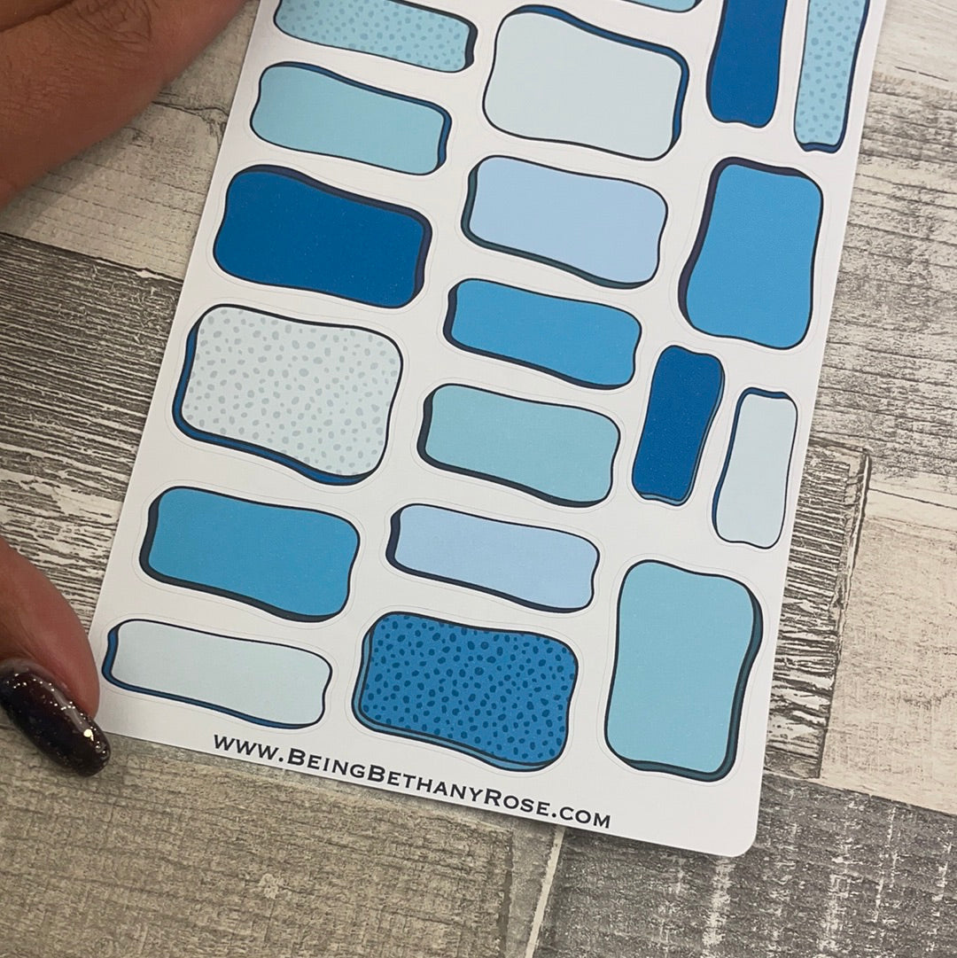 Pave the Way Hand drawn box stickers (DPD2319)