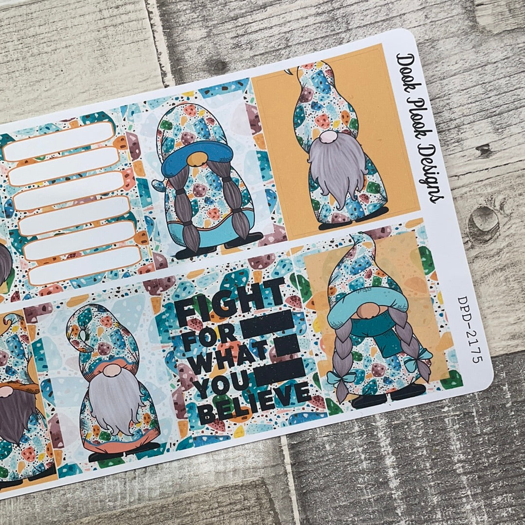 Terrazzo rocks Gonk full box stickers for Standard (DPD2175)