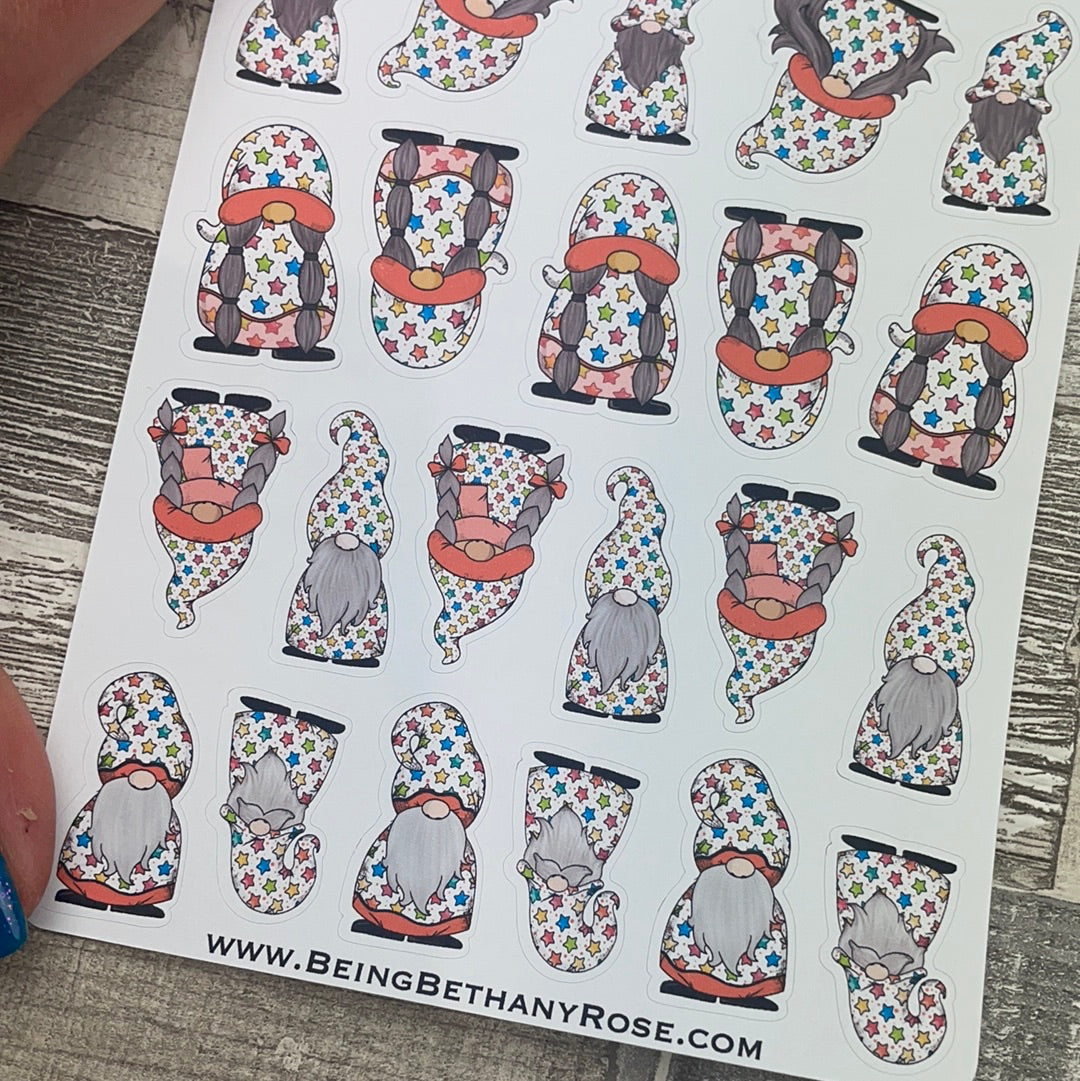 Colourful Stars Gonk Character Stickers Mixed (DPD2181)