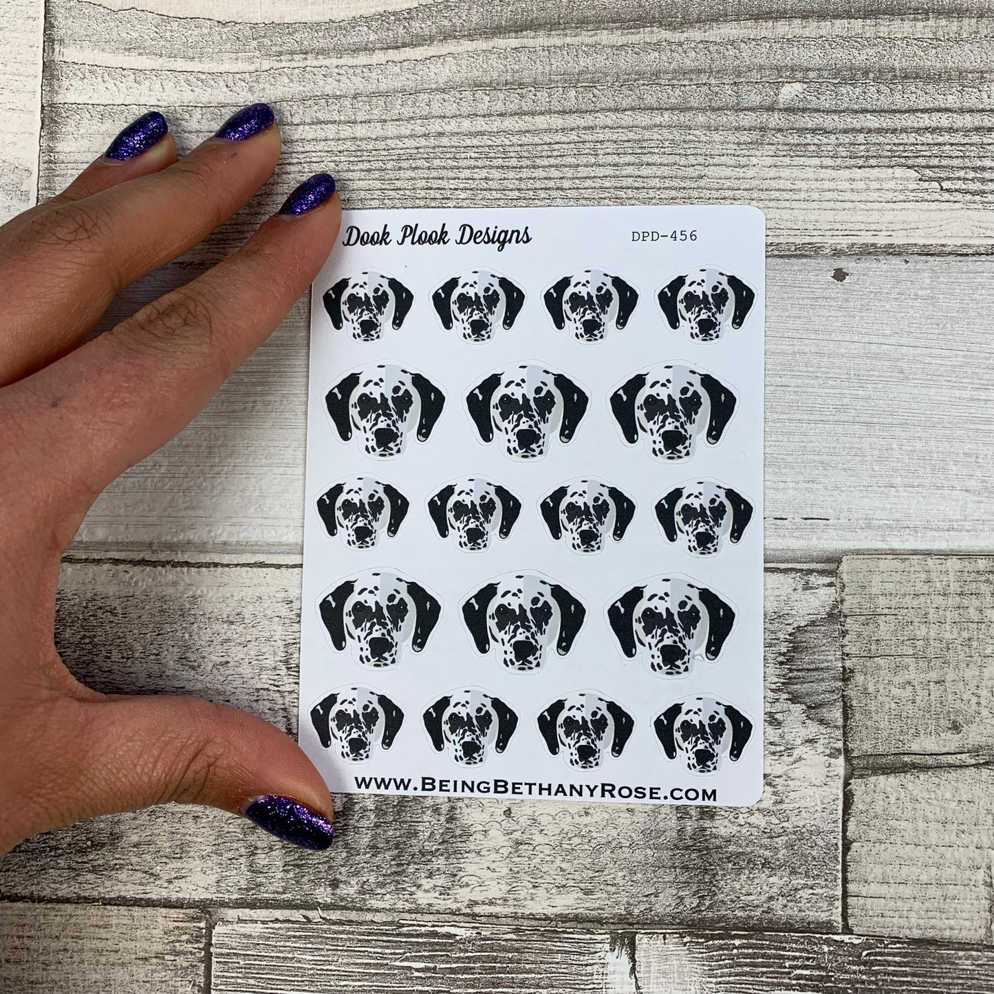 Dalmatian stickers (DPD456)