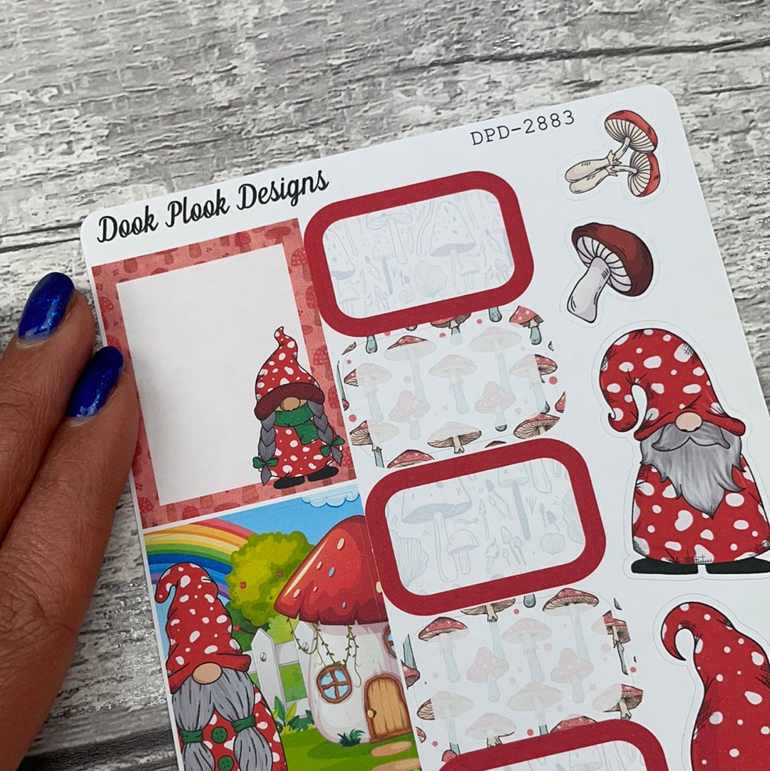 Michone Mushroom Boxes Journal planner stickers (DPD2883)