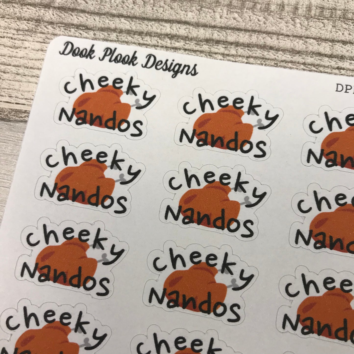Cheeky Nandos stickers (DPD738)