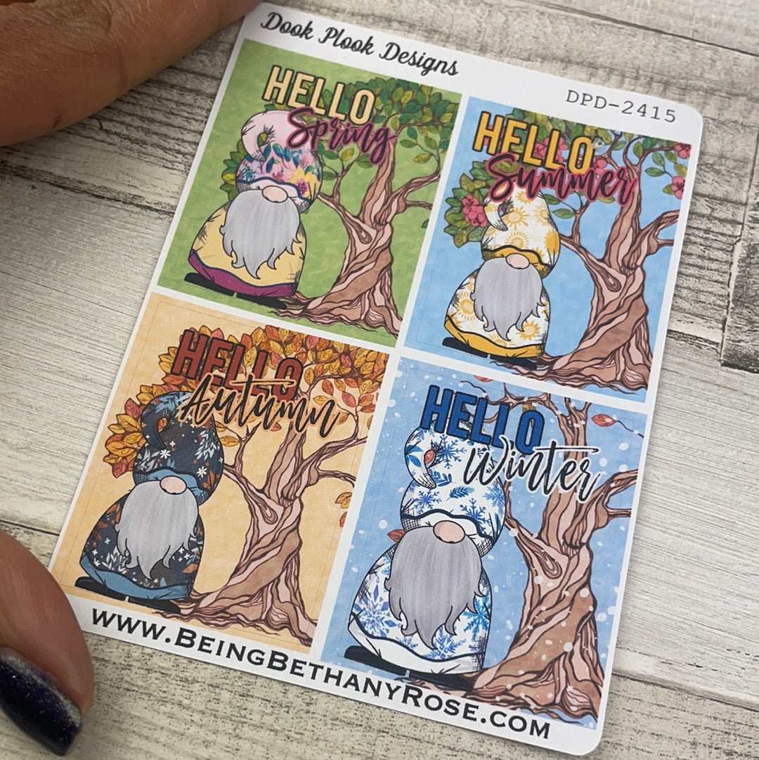 Hello Seasons full box stickers (DPD2415)