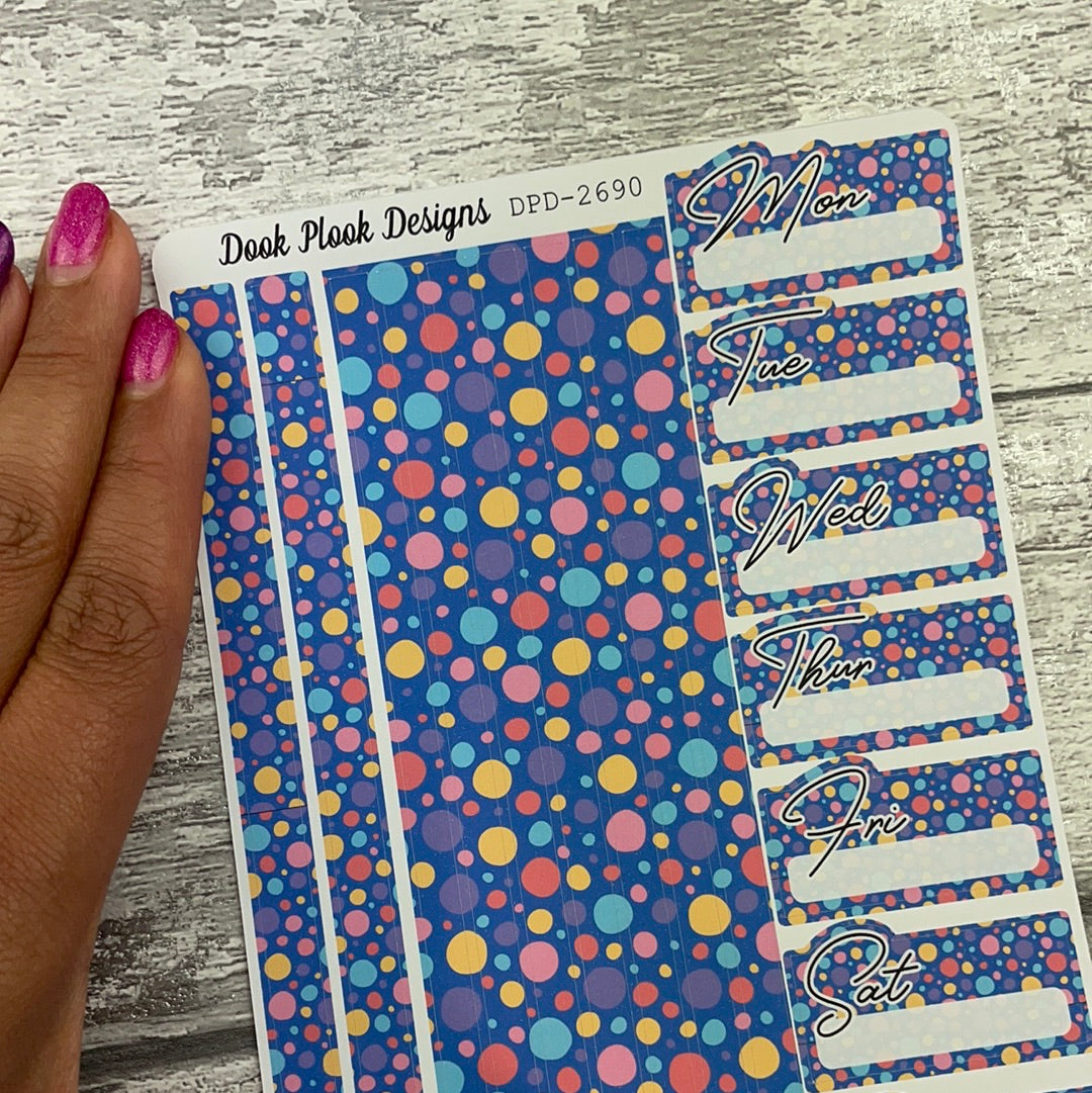 Dorothy- One sheet week planner stickers (DPD2690)