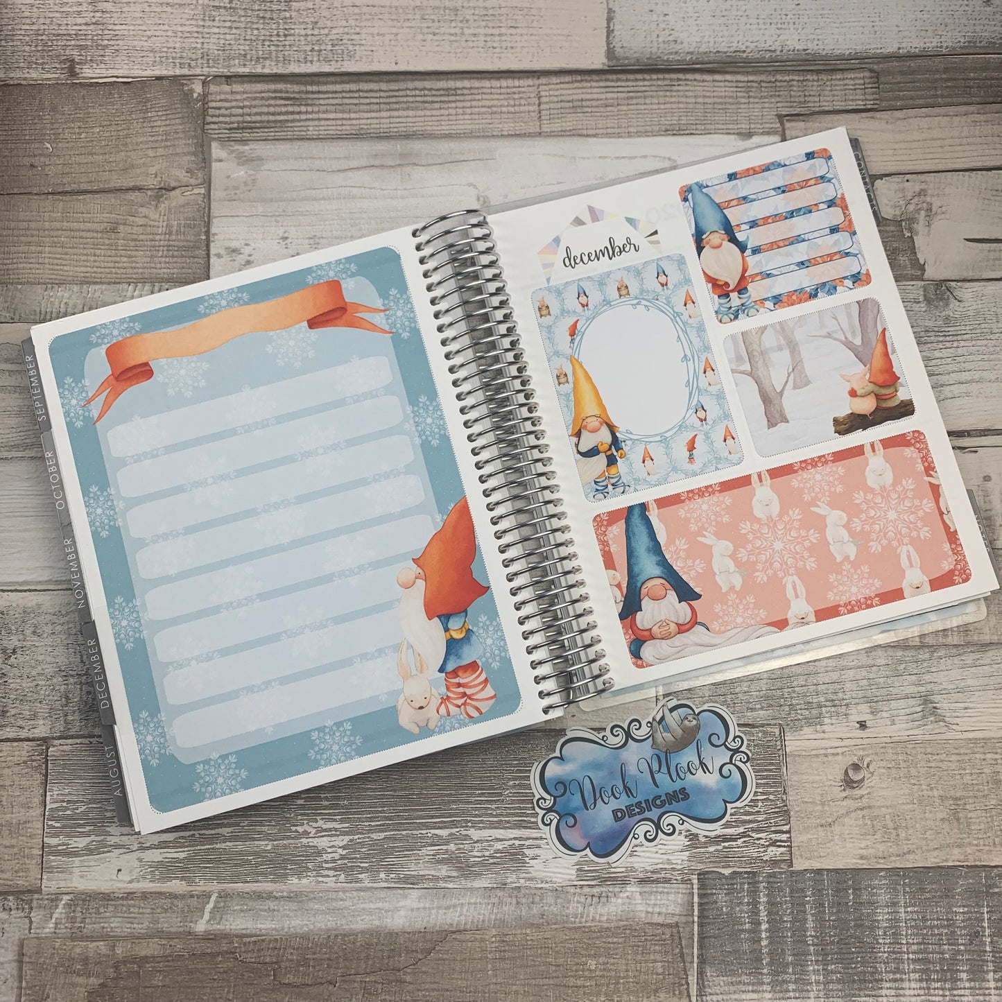 Erin Condren Month Dashboard Note Pages (Gonk)