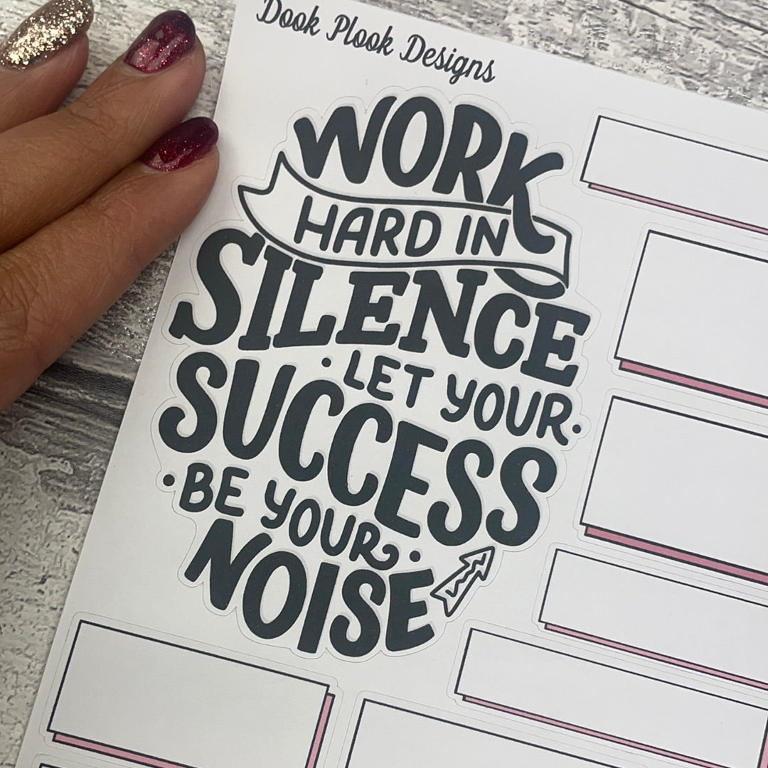 Success with boxes planner stickers (DPD2828)