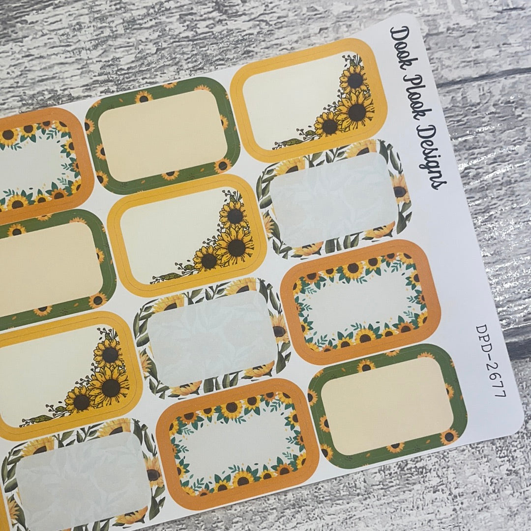 Ellen half box stickers (DPD2677)
