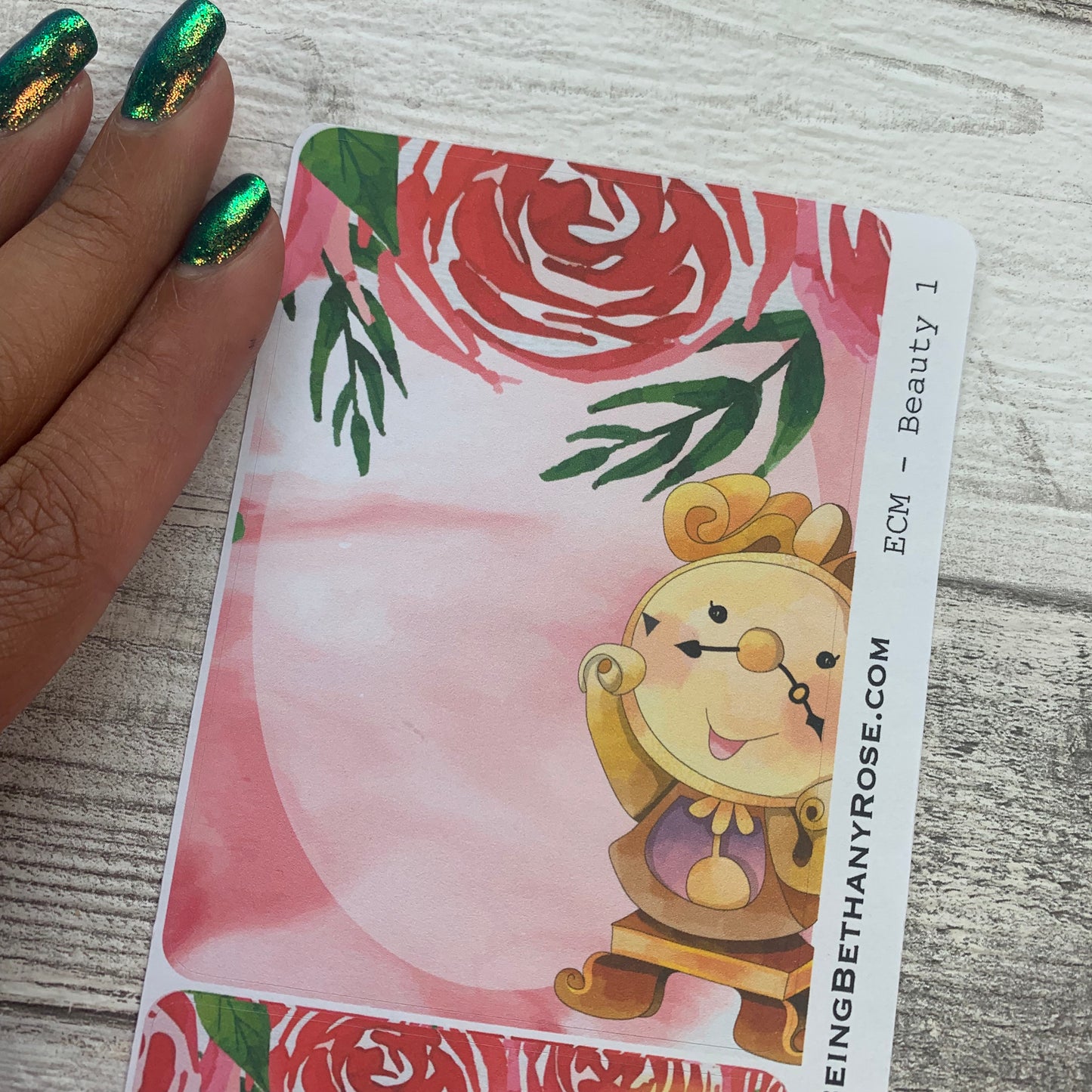 Erin Condren Month Note Pages (Beauty)