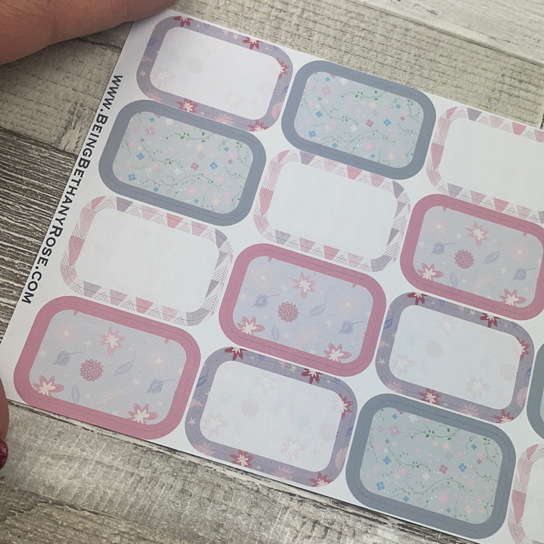 Emily half box stickers (DPD2461)