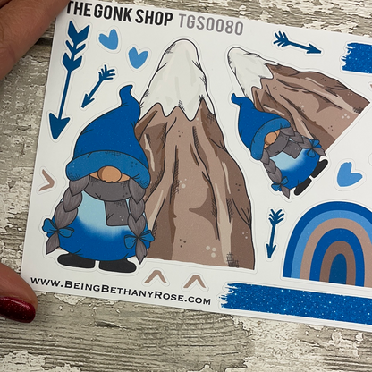 Mountain Climb Chip Gonk Stickers (TGS0080)