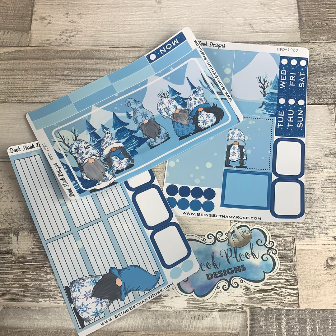 Gonk Winter Wonderland Passion Planner Week Kit (DPD1920)