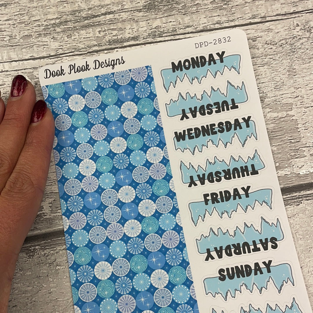 Elise week deco Journal planner stickers (DPD2832)