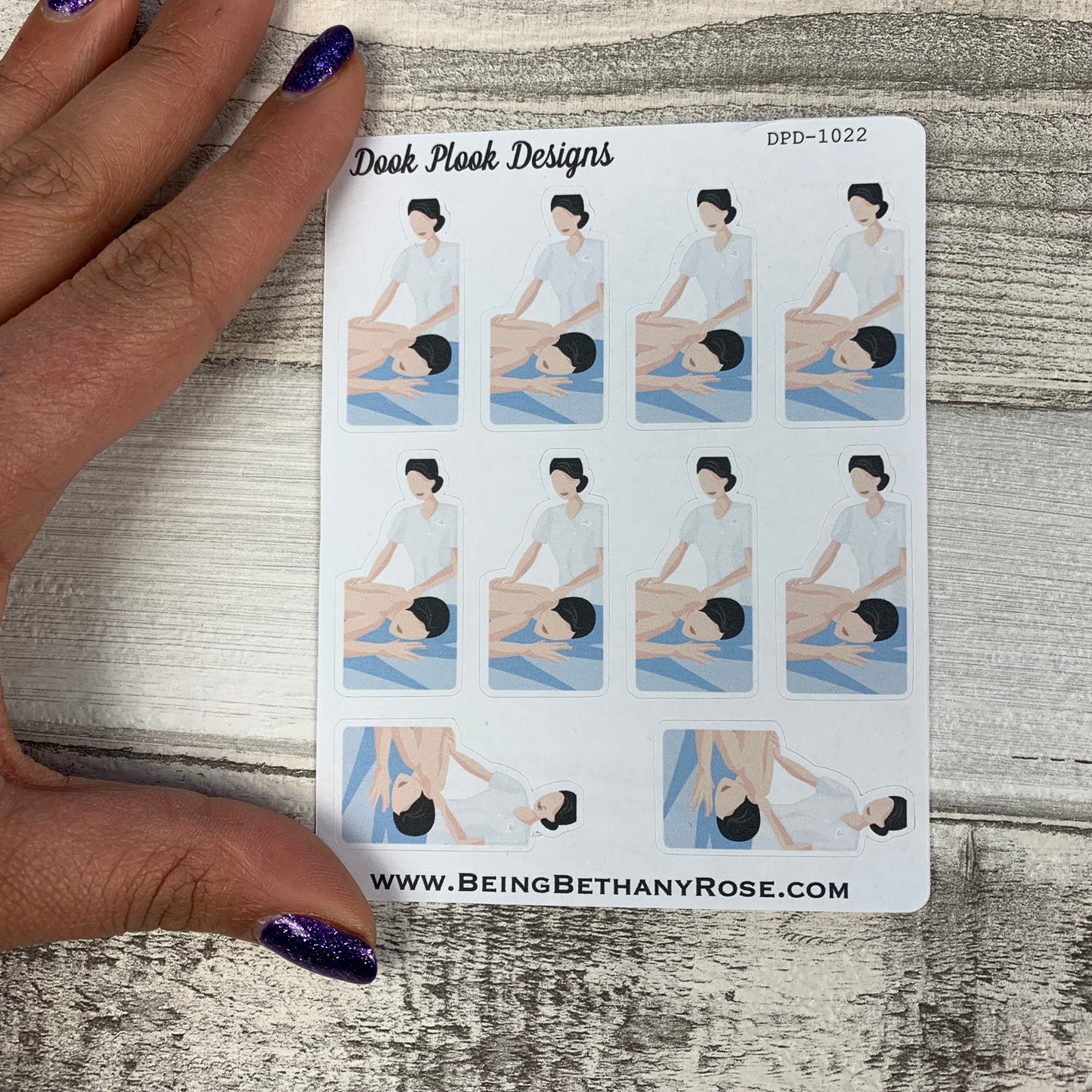 Massage stickers (DPD1022)