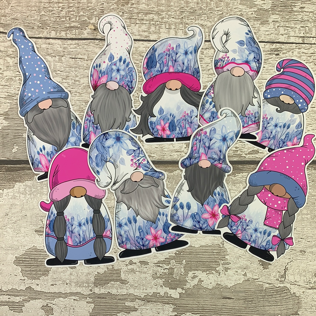 Frosty Flowers Gonk Diecut (Chip)