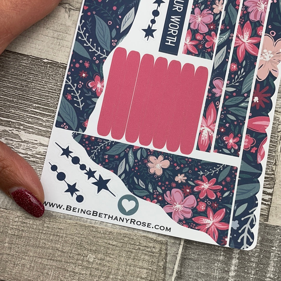 (0632) Passion Planner Daily Wave stickers - Mabel