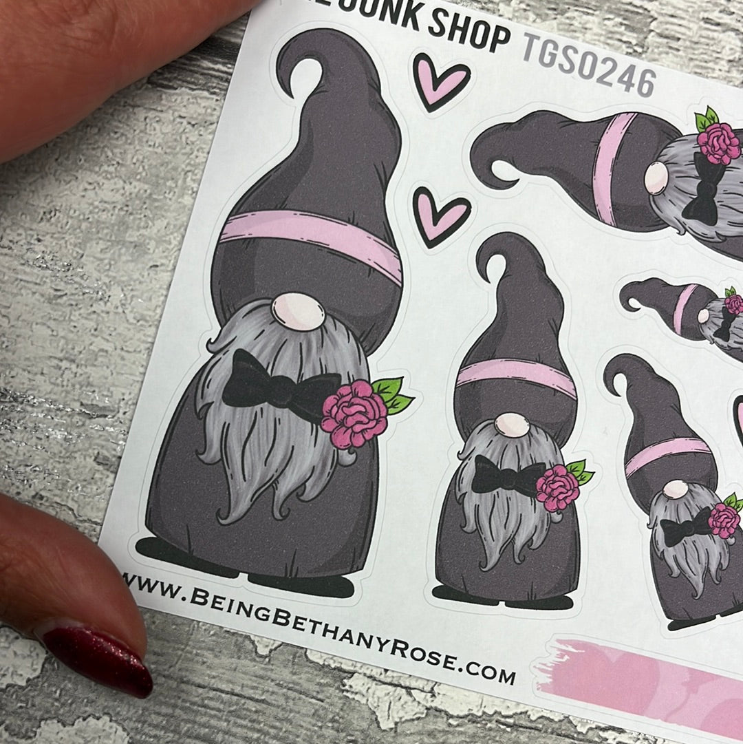 Groom Gregor Wedding Gonk Stickers (TGS0246)