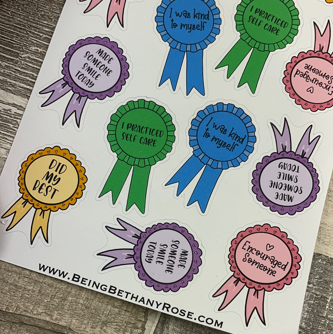 Encouragement Ribbon stickers (DPD2110)