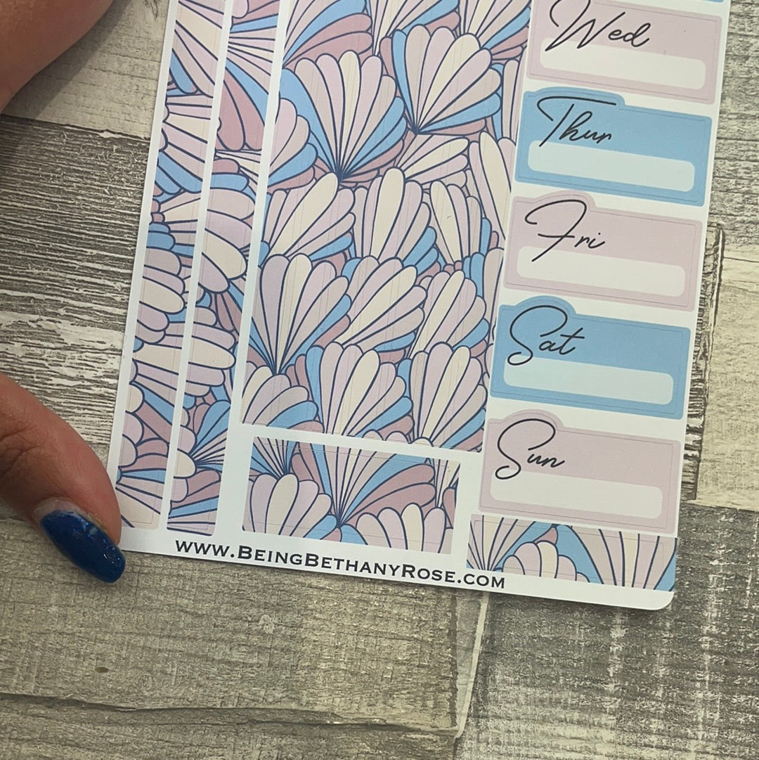 One sheet week medium passion planner stickers - Shell life (DPD2219)