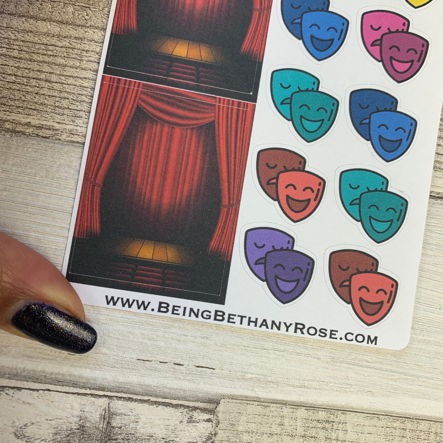 Theatre stickers (DPD428)